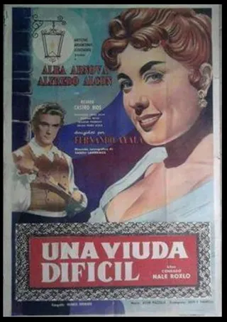 Una Viuda difícil afişi