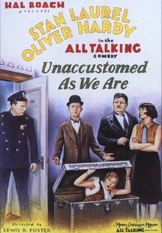 Görsel: Unknown authorUnknown author / Kamu malı Unaccustomed As We Are afişi
