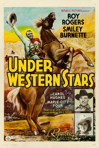 Under Western Stars afişi