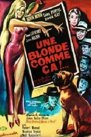 Görsel: TMDB Une blonde comme ça afişi