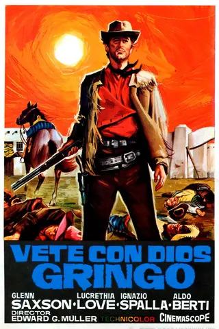 Görsel: TMDB Vajas con Dios, Gringo afişi