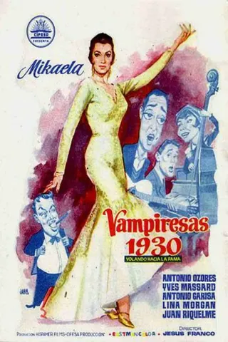 Görsel: TMDB Vampiresas 1930 afişi