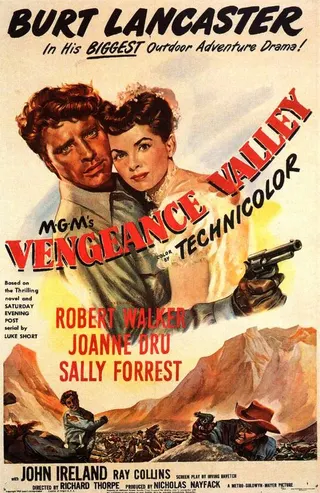 Görsel: Unknown authorUnknown author / Kamu malı Vengeance Valley afişi