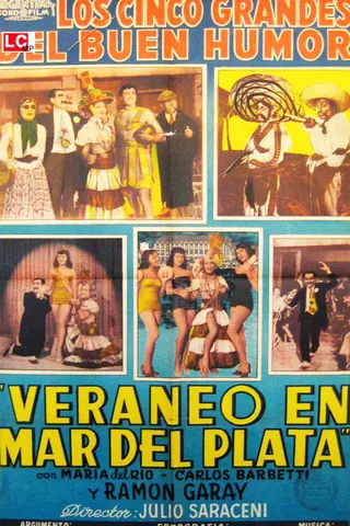 Veraneo en Mar del Plata afişi