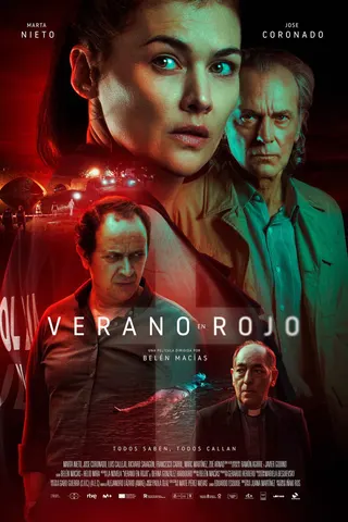 Verano en rojo afişi