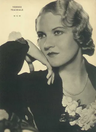 Görsel: produced by MGM and supplied to CINELANDIA magazine / Kamu malı Verree Teasdale