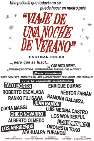 Viaje de una noche de verano afişi