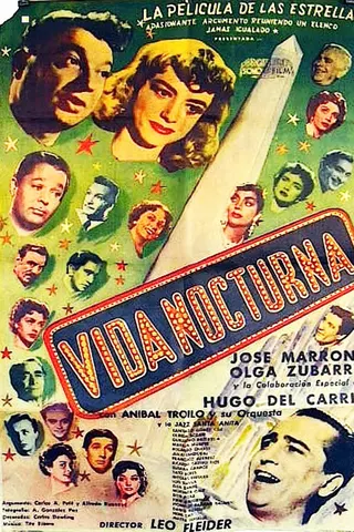 Vida nocturna afişi