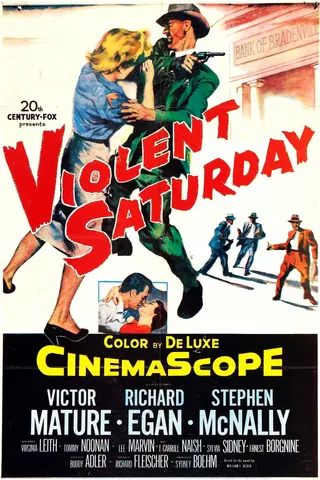 Görsel: TMDB Violent Saturday afişi