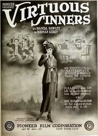 Görsel: TMDB Virtuous Sinners afişi