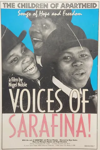 Görsel: TMDB Voices of Sarafina! afişi