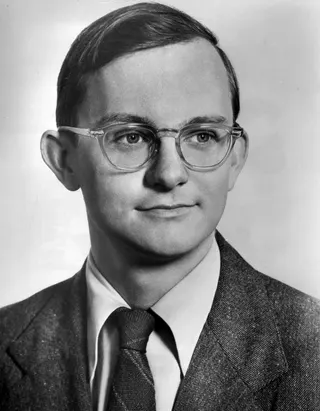 Görsel: Bureau of Industrial Service for CBS Television. In the 1950s and 1960s, it was not unusual for networks, program sponsors and studios to use either ad or publicity agencies to distribute publicity in / Kamu malı Wally Cox