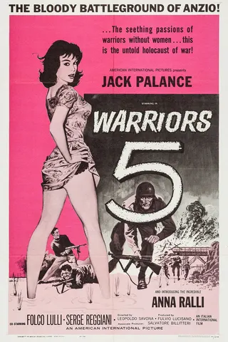 Görsel: TMDB Warriors Five afişi