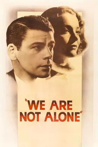 We Are Not Alone afişi