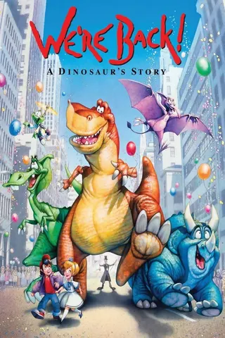 Görsel: TMDB We're Back! A Dinosaur's Story afişi