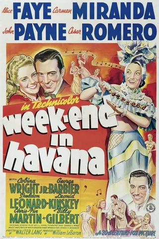 Görsel: TMDB Week-End in Havana afişi