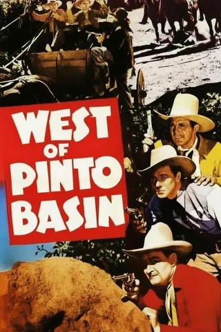 West of Pinto Basin afişi