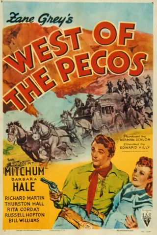 Görsel: TMDB West of the Pecos afişi