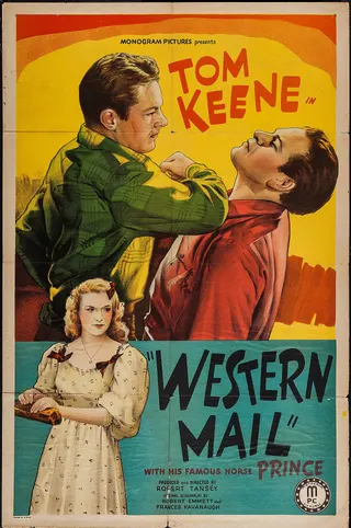 Görsel: Monogram Pictures / Kamu malı Western Mail afişi
