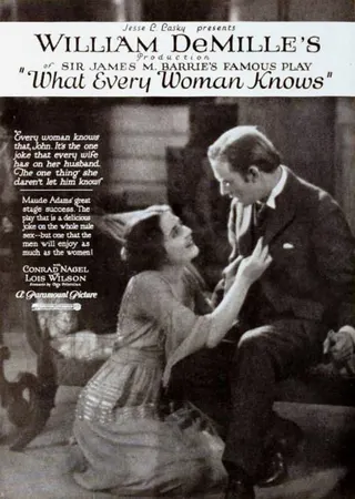 Görsel: TMDB What Every Woman Knows afişi