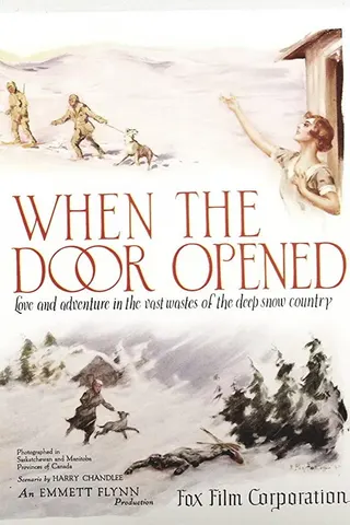 When the Door Opened afişi