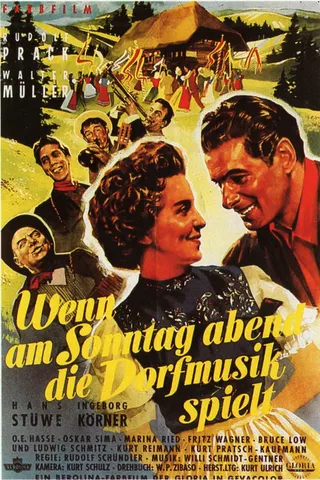 Görsel: TMDB When The Village Music Plays on Sunday Nights afişi