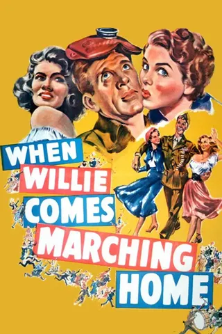 Görsel: TMDB When Willie Comes Marching Home afişi