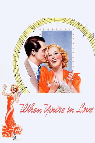 Görsel: TMDB When You're in Love afişi