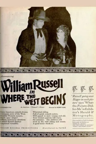 Görsel: TMDB Where the West Begins afişi