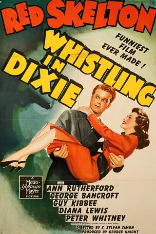 Görsel: TMDB Whistling in Dixie afişi