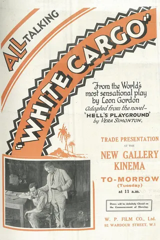 White Cargo afişi