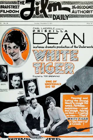 White Tiger afişi