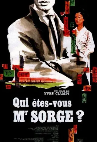 Who Are You, Mr. Sorge? afişi