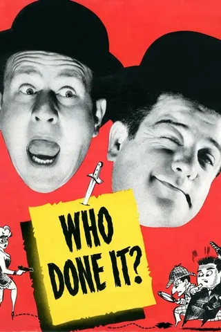 Görsel: TMDB Who Done It? afişi