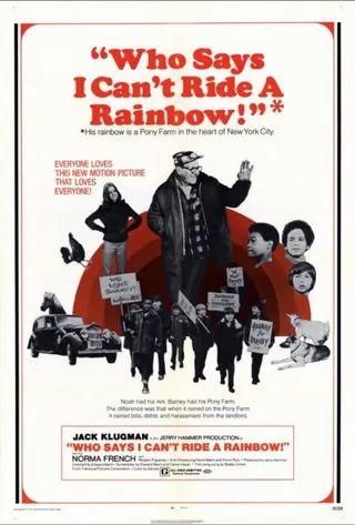 Görsel: TMDB Who Says I Can't Ride a Rainbow? afişi