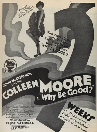 Görsel: New York, Wid's Films and Film Folks, Inc. / Kamu malı Why Be Good? afişi
