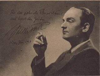 Görsel: Unknown authorUnknown author / Kamu malı Willi Forst