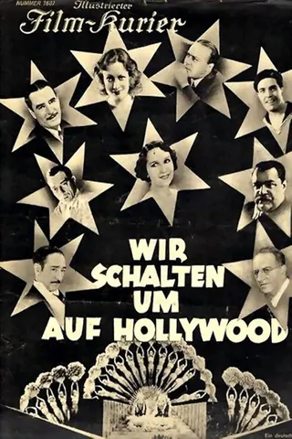 Wir schalten um auf Hollywood afişi