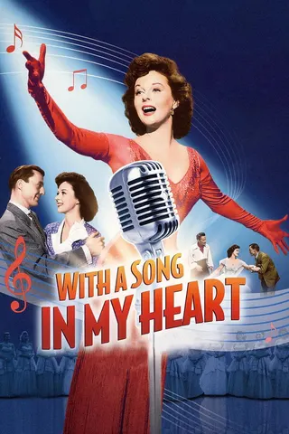 Görsel: TMDB With a Song in My Heart afişi