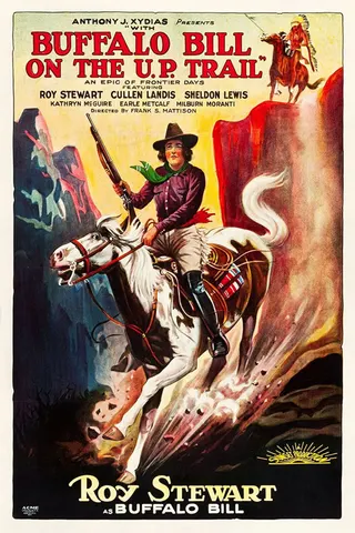 Görsel: TMDB With Buffalo Bill on the U. P. Trail afişi