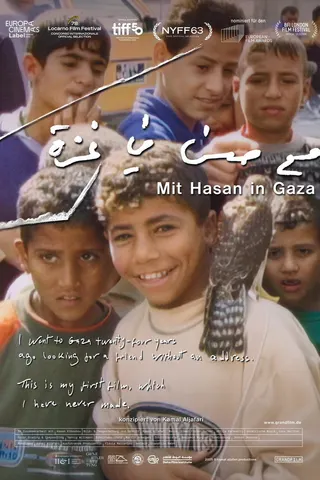 With Hasan in Gaza afişi