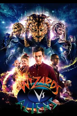 Görsel: TMDB Wizards vs Aliens afişi