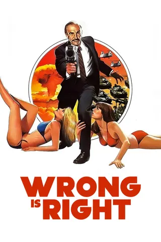 Görsel: TMDB Wrong Is Right afişi