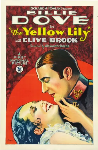 Görsel: First National / Kamu malı Yellow Lily afişi