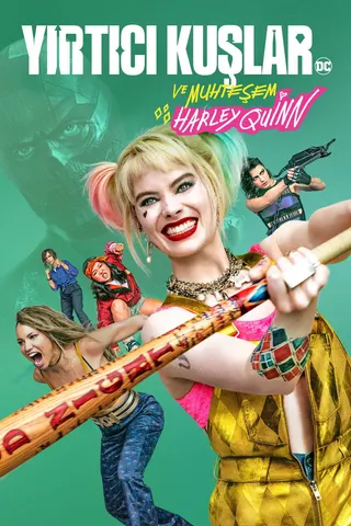 Görsel: TMDB Yırtıcı Kuşlar ve Muhteşem Harley Quinn afişi
