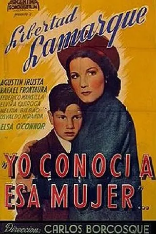 Yo conocí a esa mujer afişi
