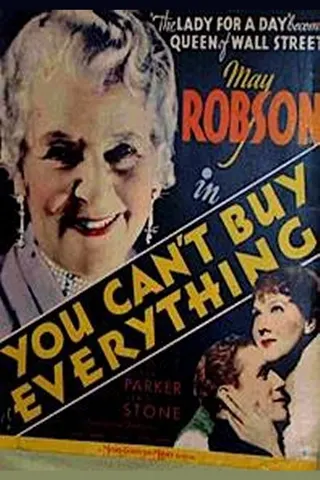 You Can't Buy Everything afişi