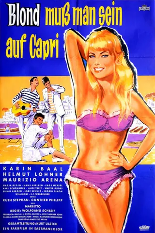 Görsel: TMDB You Must Be Blonde on Capri afişi