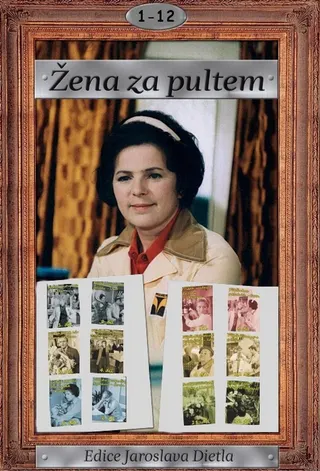 Žena za pultem afişi