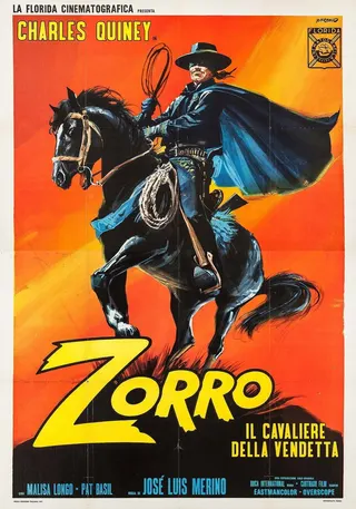 Zorro, Rider of Vengeance afişi